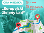 Lublin: gra miejska „Europejski Zielony Ład”