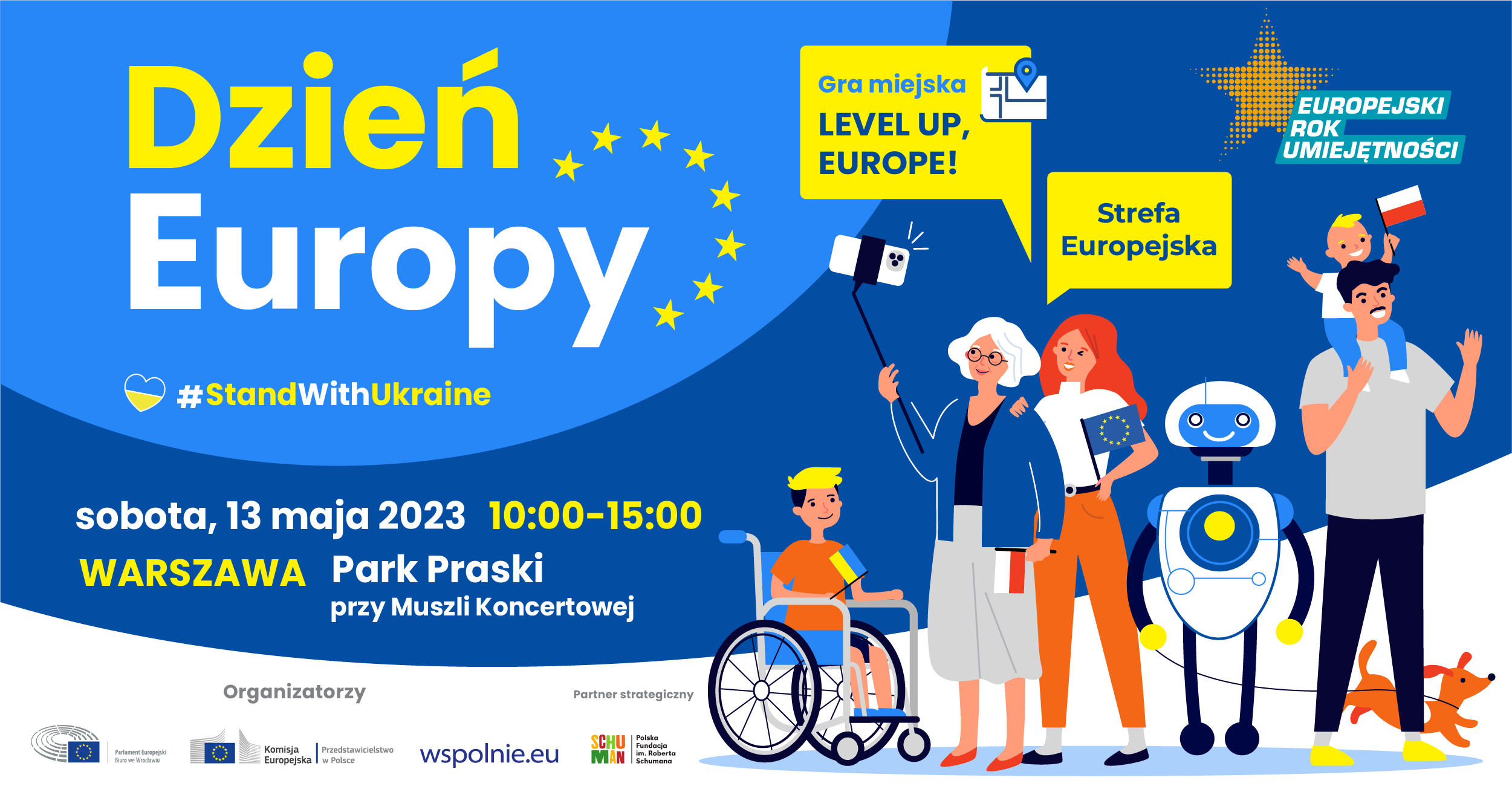 Obchody Dnia Europy 2023 – Warszawa i Wrocław