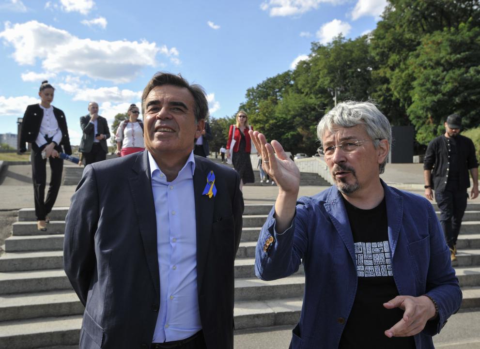 Visit of Margaritis Schinas, Vice-President of the European Commission, to Ukraine