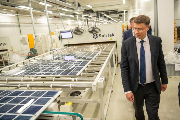 Visit of Valdis Dombrovskis, Executive Vice-President of the European Commission, to Lithuania