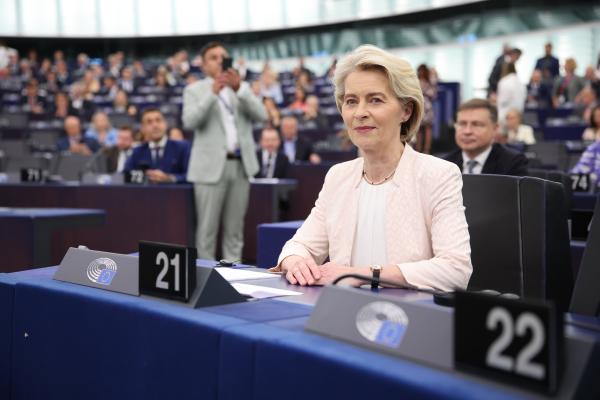 Speech by Ursula von der Leyen, candidate for the European Commission Presidency (2024-2029) 